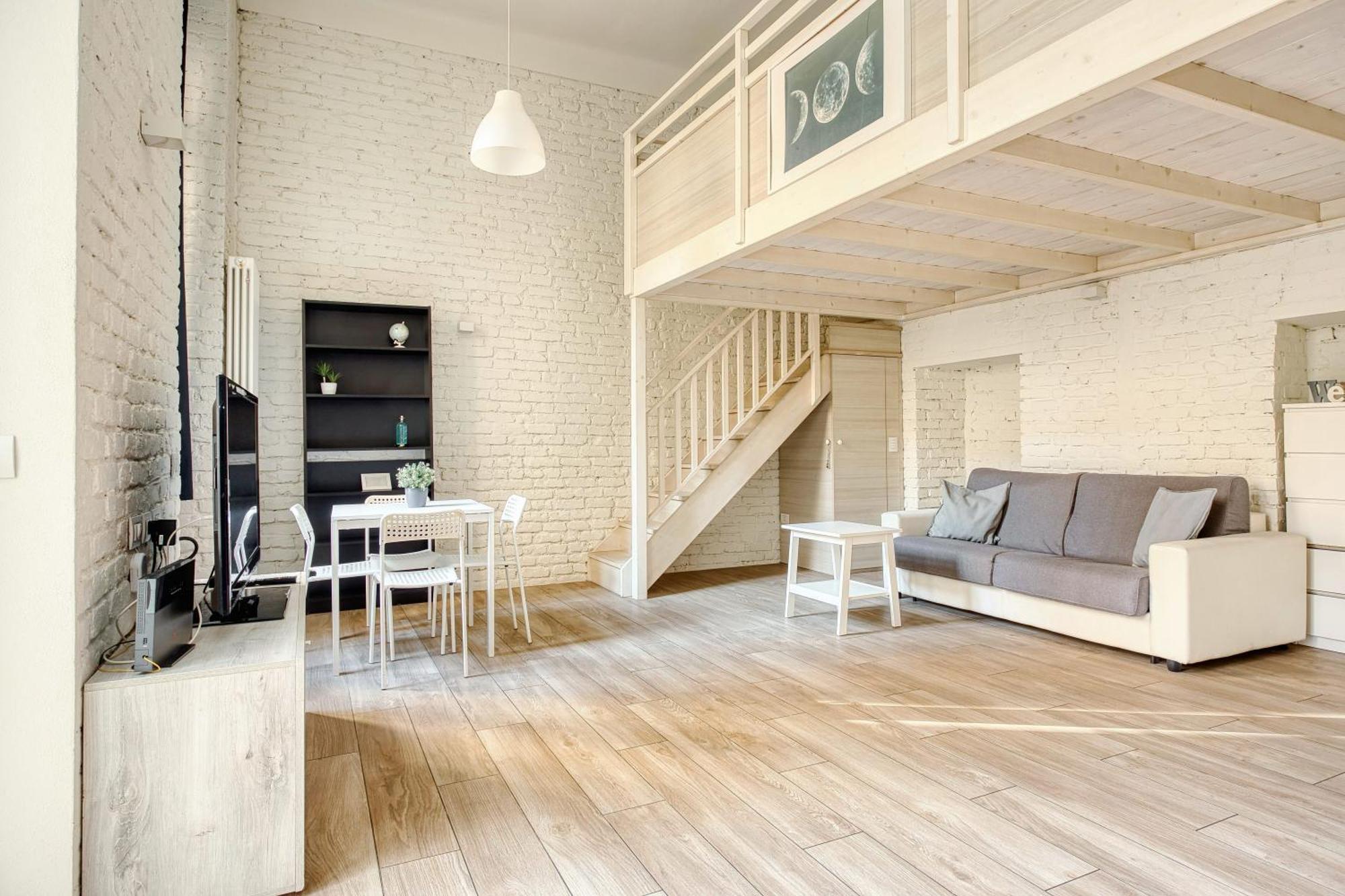 Modern Loft Near Bosco Verticale Milan Luaran gambar